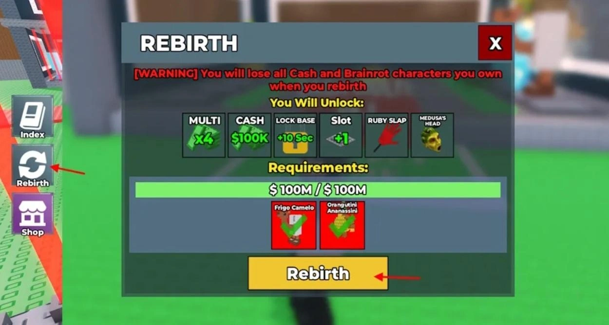 Roblox Steal a Brainrot