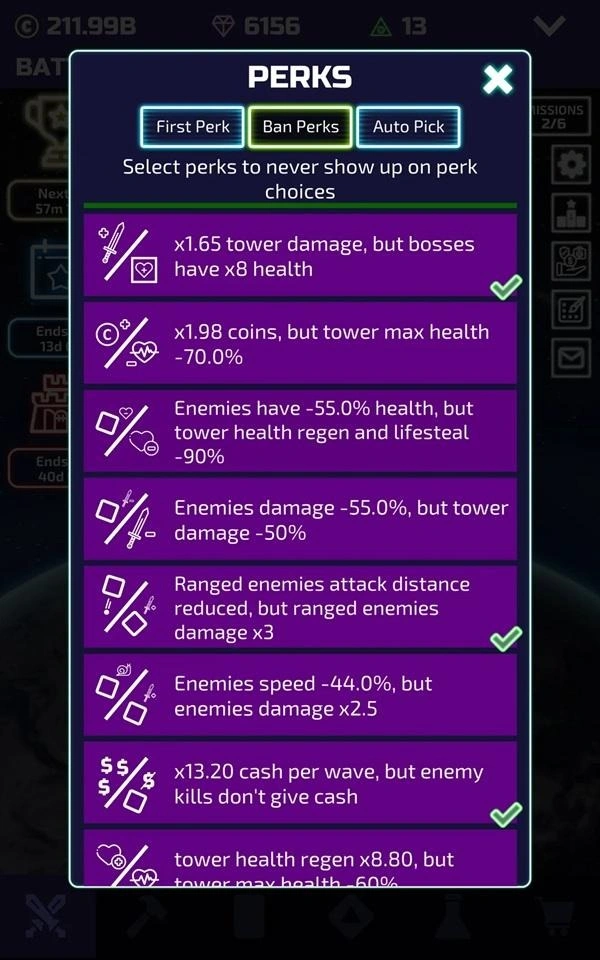 The Tower Idle Tower Defense: Perks Guide