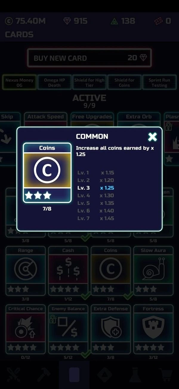 The Tower Idle Tower Defense: Cards Guide & Tier List