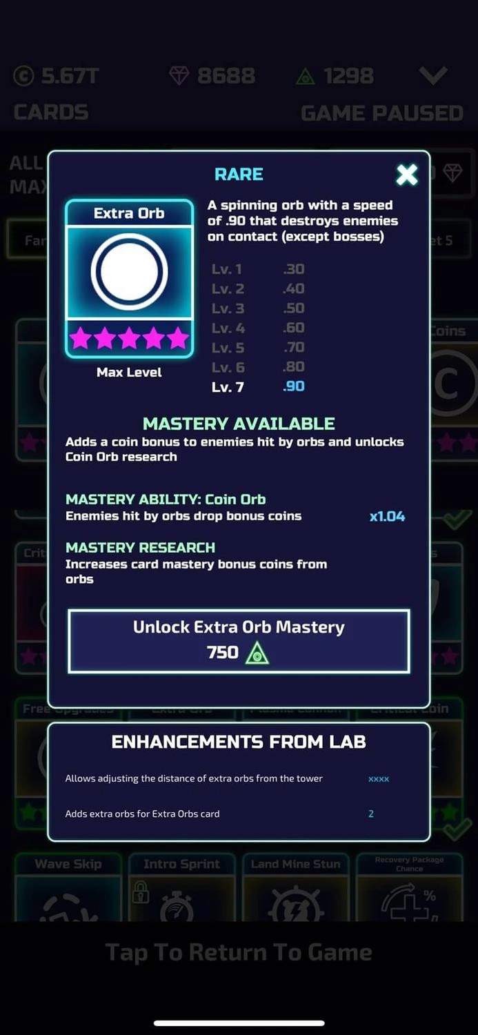 The Tower Idle Tower Defense: Cards Guide & Tier List