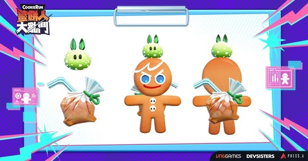 《薑餅人大亂鬥》創造出有「拉茶」與「班蘭椰糖糯米球」的餅乾造型，向新加坡與馬來西亞玩家致敬