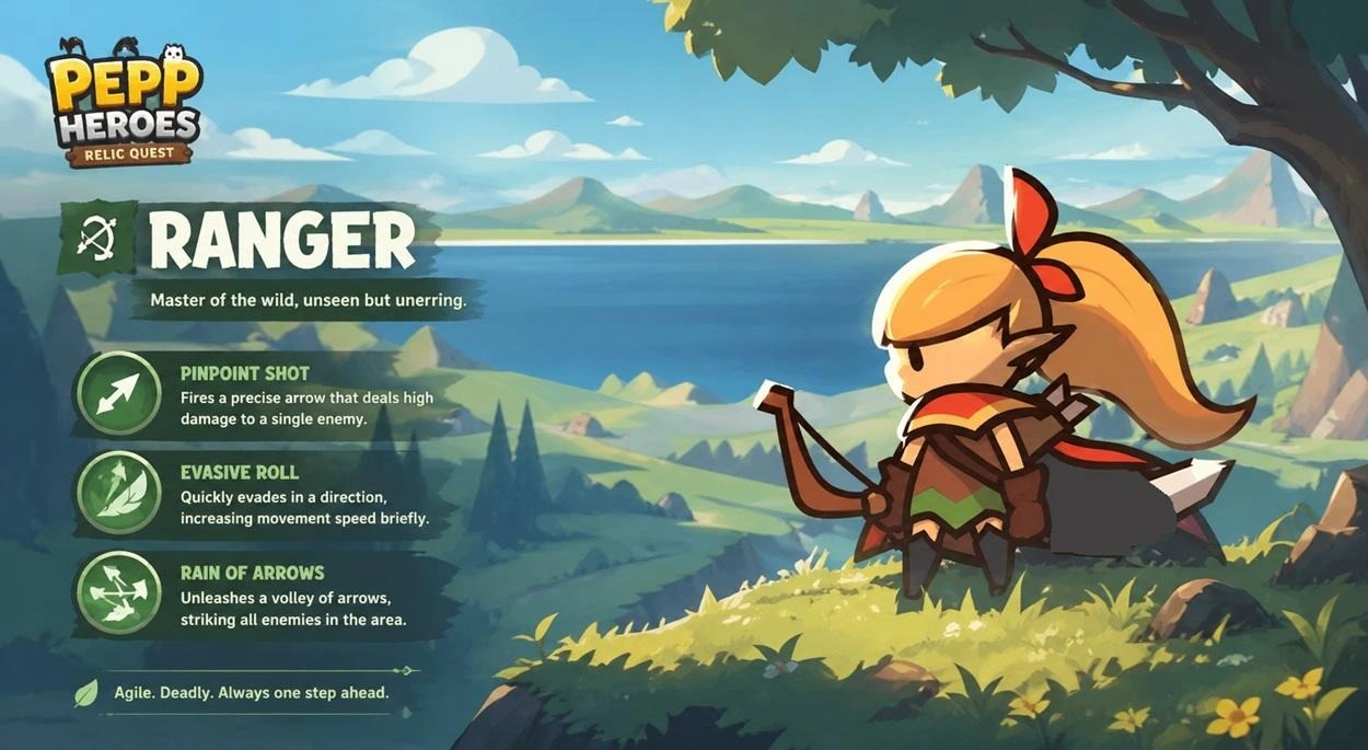 Pepp Heroes: Relic Quest Classes & Jobs Guide