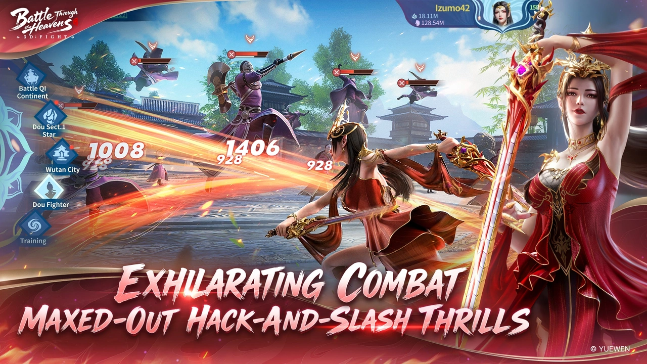Battle Through the Heavens 3D features