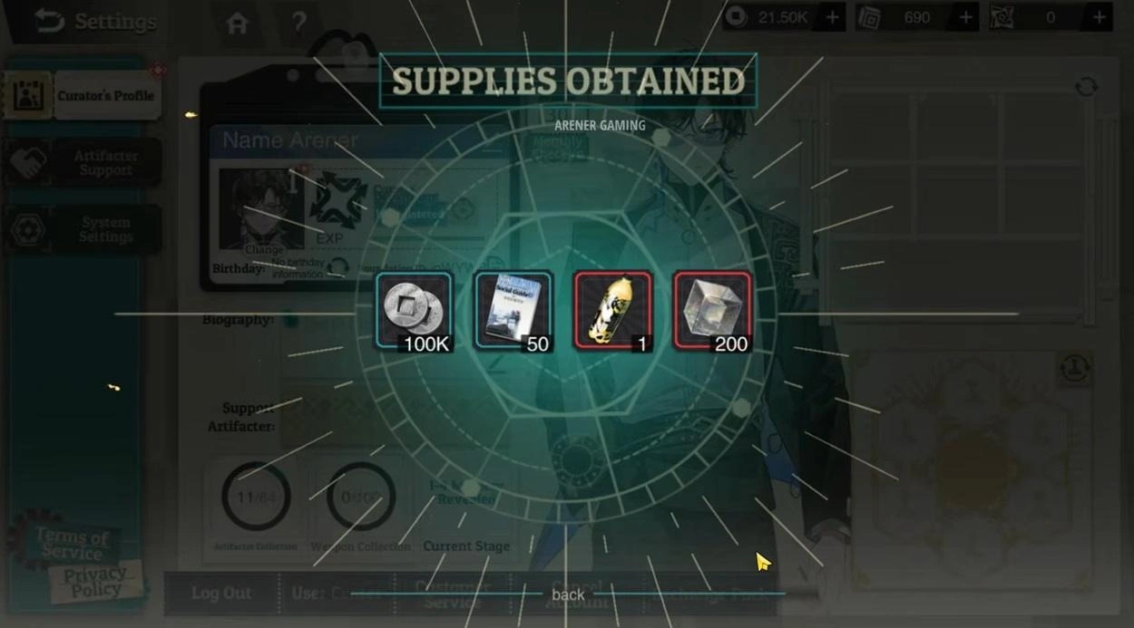 Neo Artifacts Currency Guide