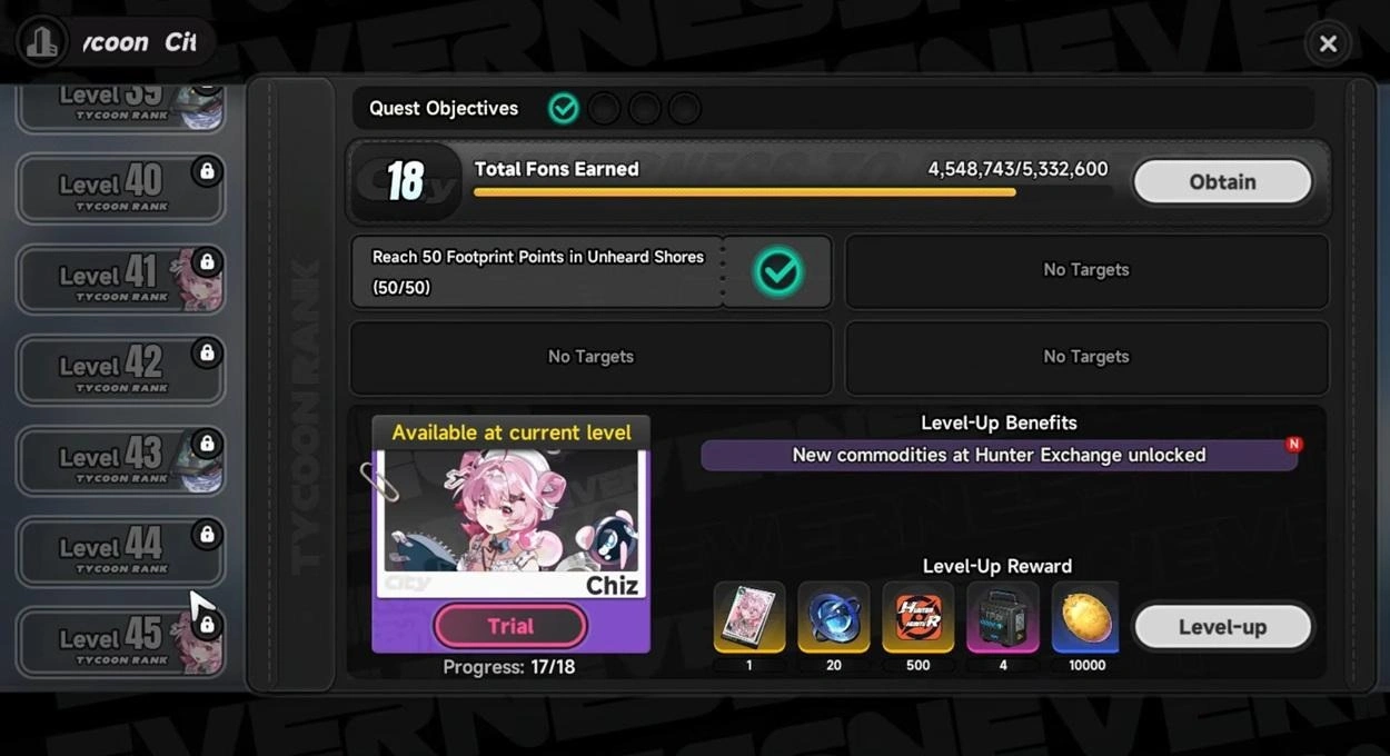 Neverness to Everness City Tycoon Guide