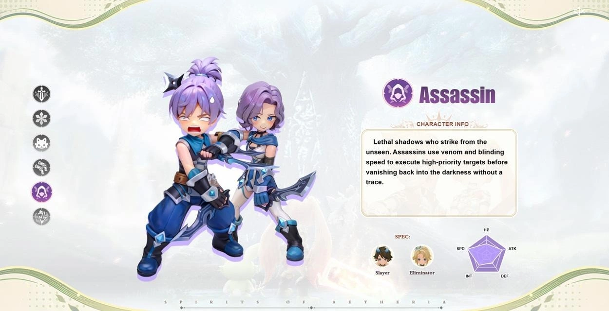 Spirits of Aetheria Assassin