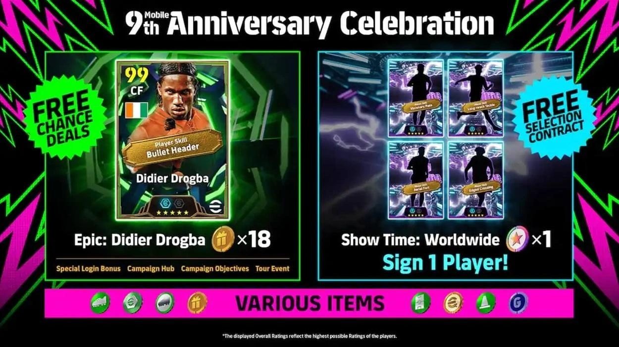 eFootball 2026 9th Anniversary Campaign Guide - All Rewards, Events & Best Tips