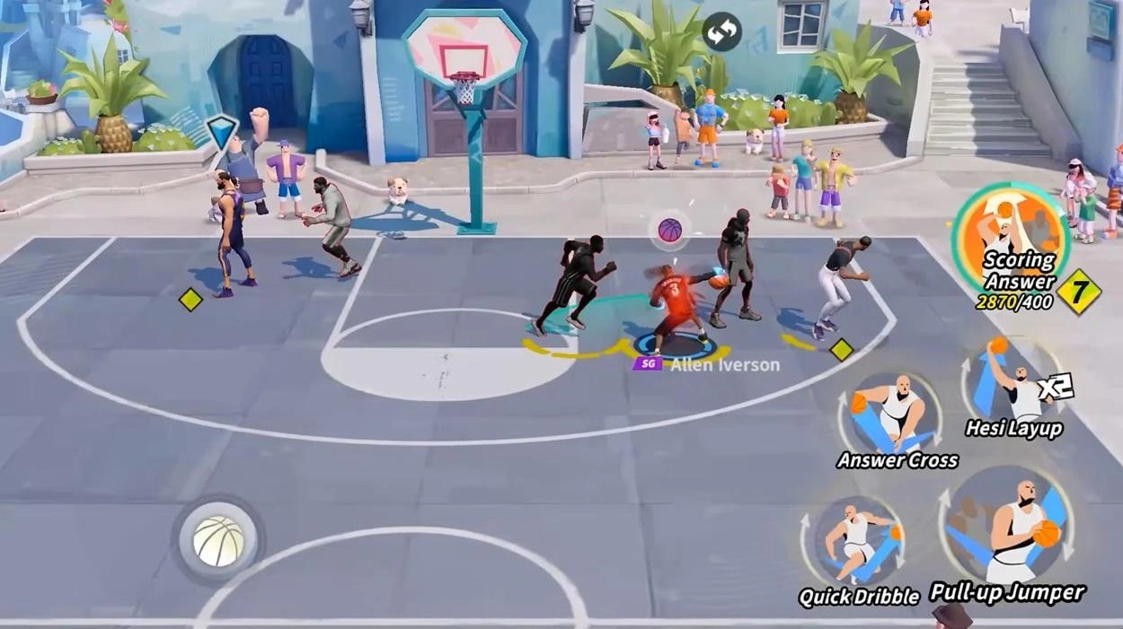 Allen Iverson Guide in Dunk City Dynasty - Best Build, Stats & Team Compositions