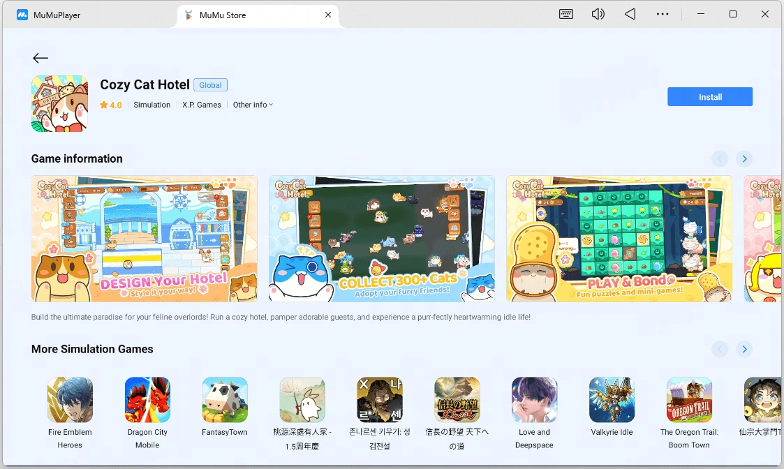 Cozy Cat Hotel Launch News, Platforms, and Pre-Registration Detai