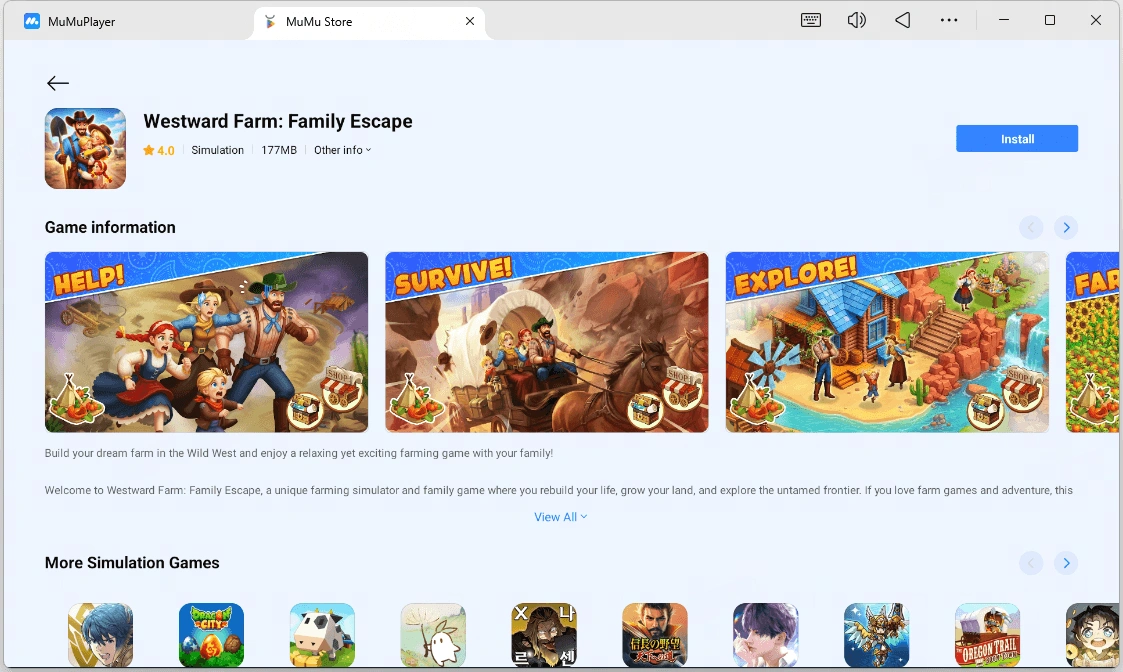 West Adventure: Family Farm Launch News and Pre-Registration