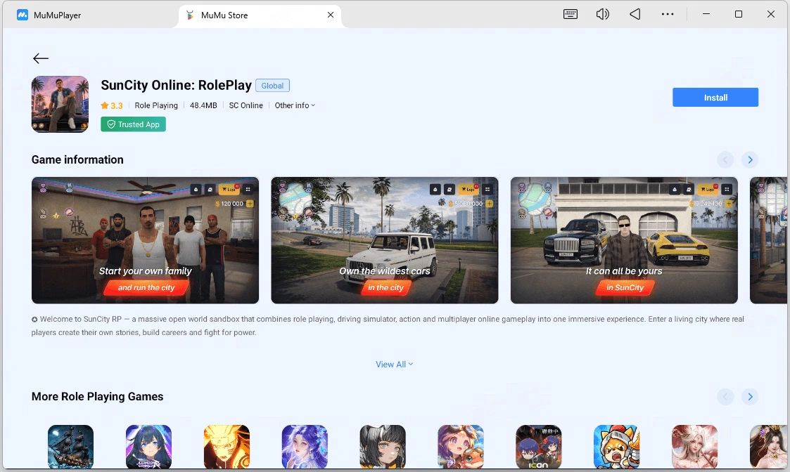 SunCity Online: RolePlay Launch News and Platform Details