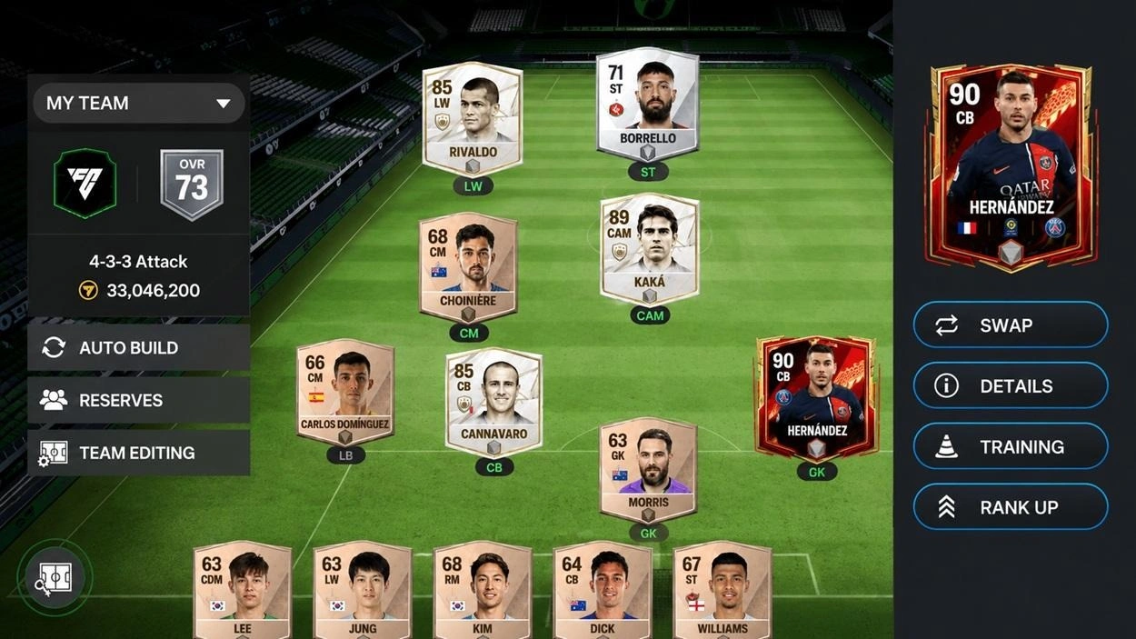 FC Mobile 26 Rank Up Guide - Fast Training, Rank Up Points & High OVR Tips