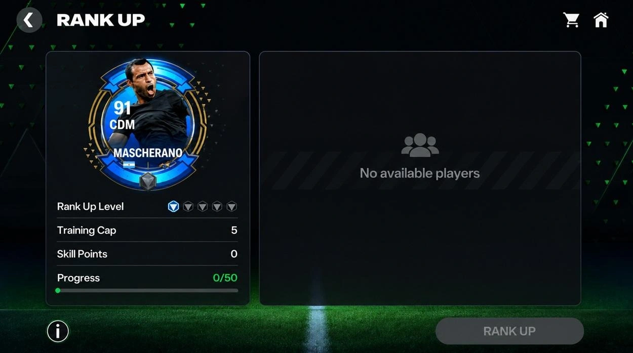 FC Mobile 26 Rank Up Guide - Fast Training, Rank Up Points & High OVR Tips