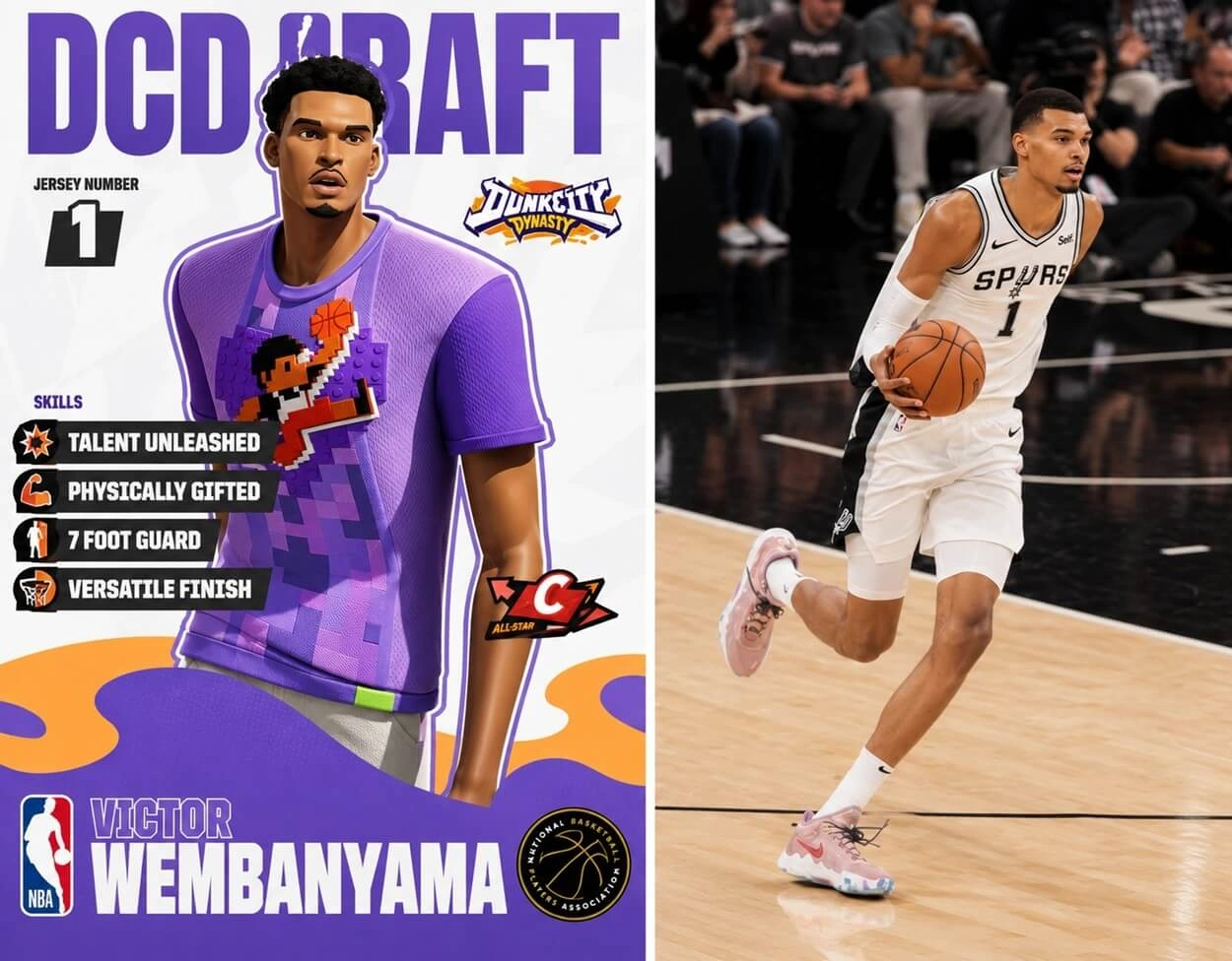 Victor Wembanyama Guide in Dunk City Dynasty