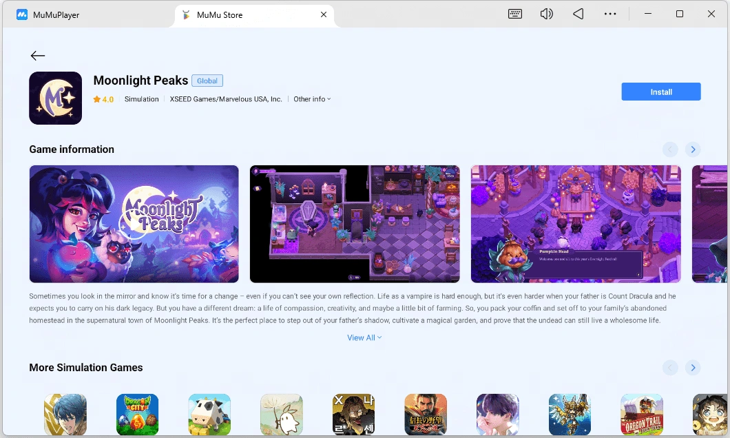 Moonlight Peaks Pre-Registration and Launch News