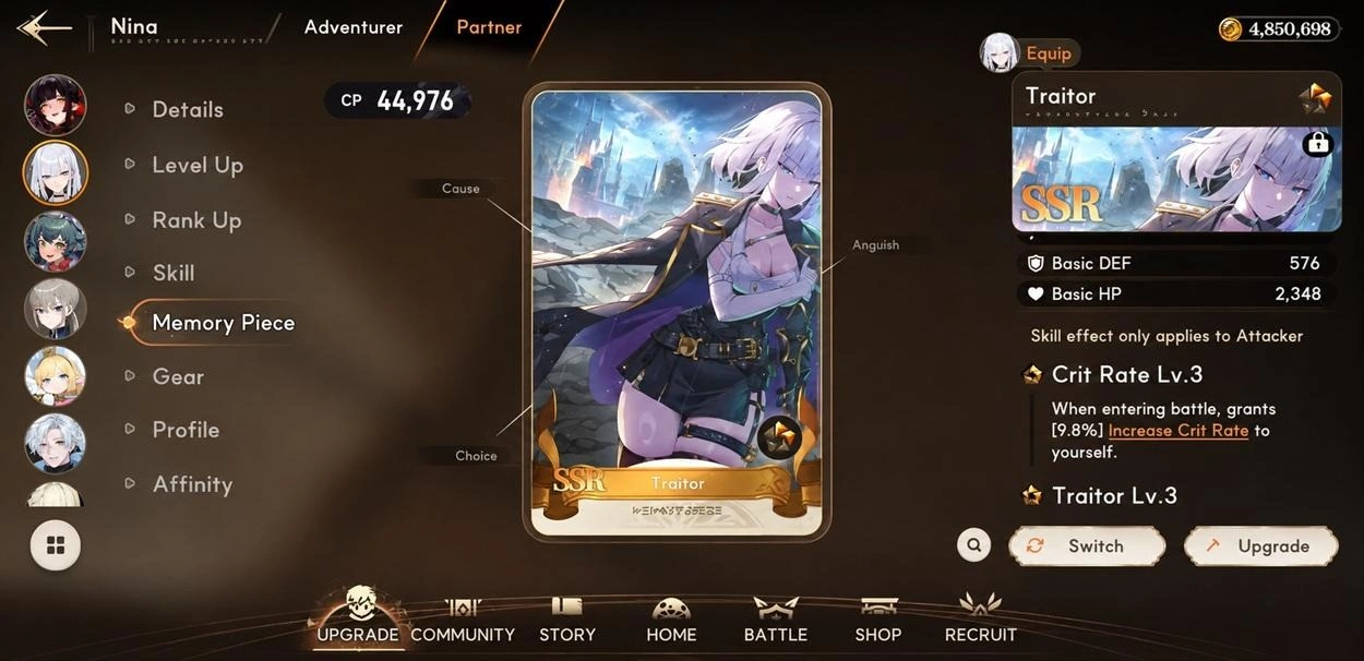 Star Sailors Nina Build: Best Gear, Memories & Team