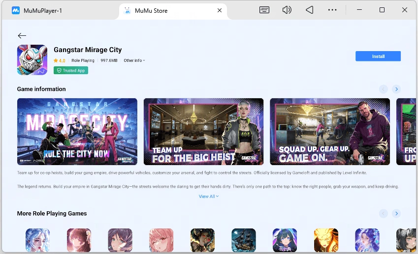 Gangstar Mirage City Release Date: August 2026 Launch Details