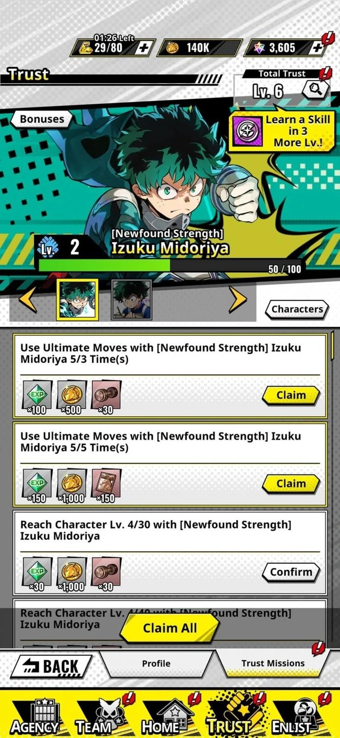 MHA: UNITED SURVIVAL redeem codes