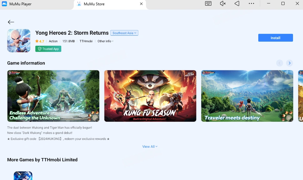 Yong Heroes 2: Storm Returns PC