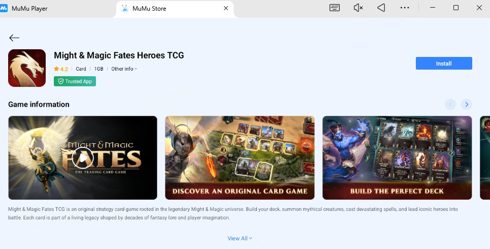 Might and Magic Fates TCG PC
