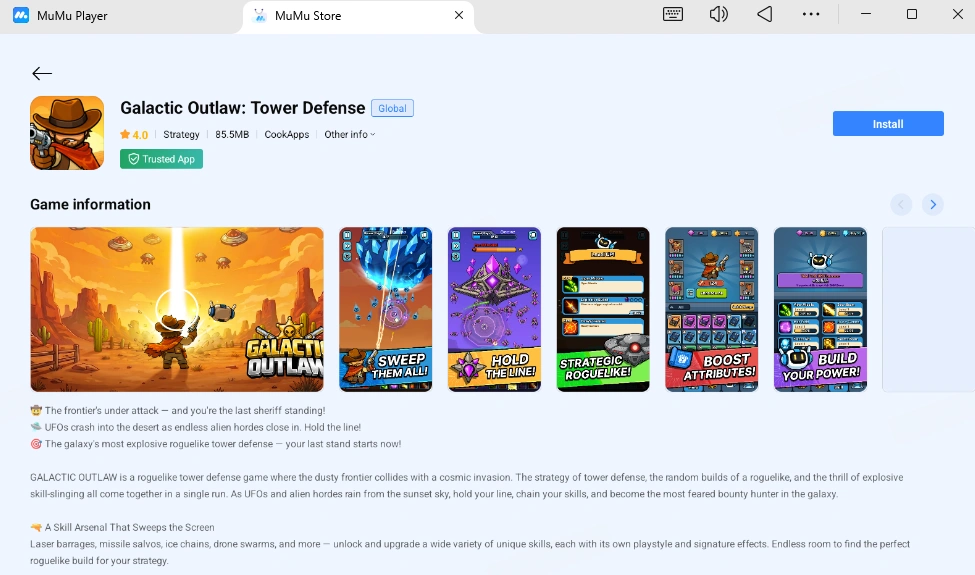 Galactic Outlaw: Tower Defense