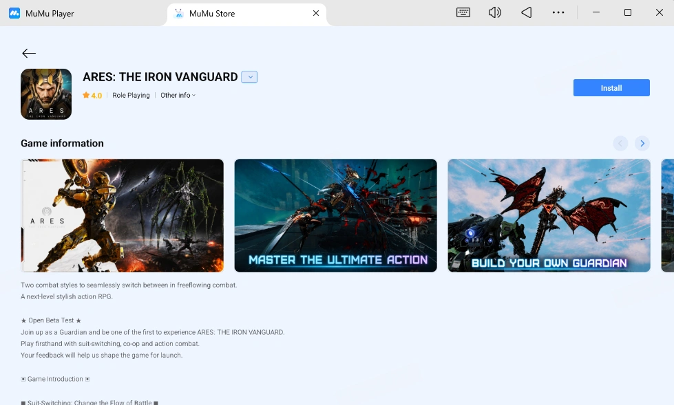 ARES: THE IRON VANGUARD
