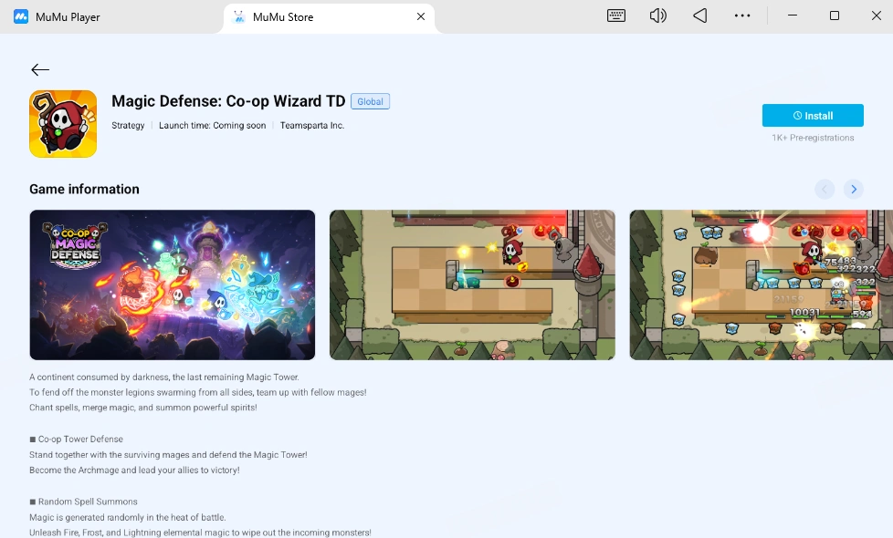 Magic Defense: Co-op เวทย์ TD PC