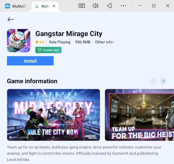 Gangstar Mirage City: Online Redeem Guide: Codes and Gifts