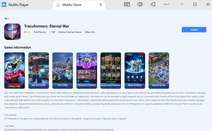 Transformers: Eternal War on PC and Mac