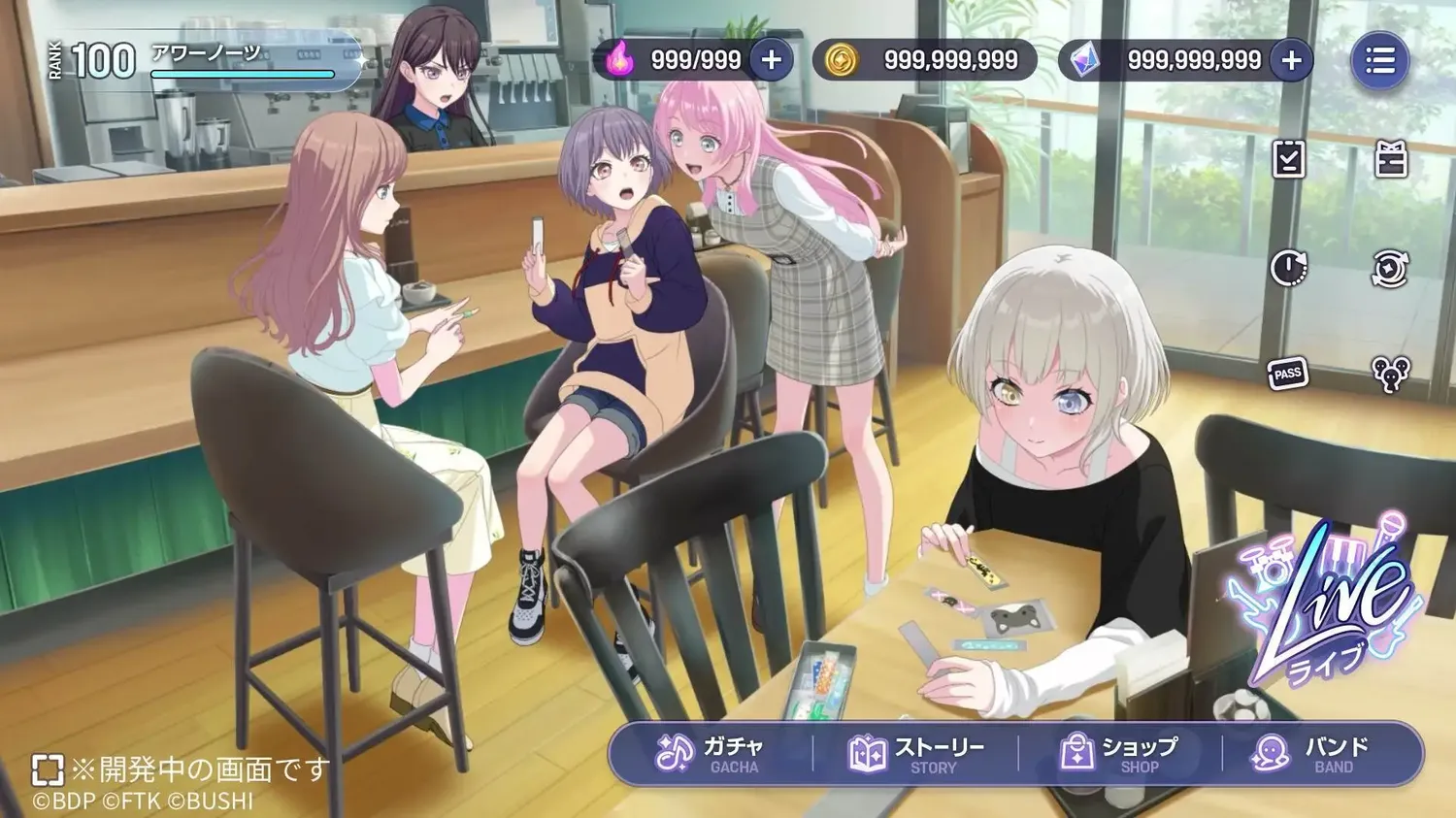 バンドリ！アワーノーツ Characters