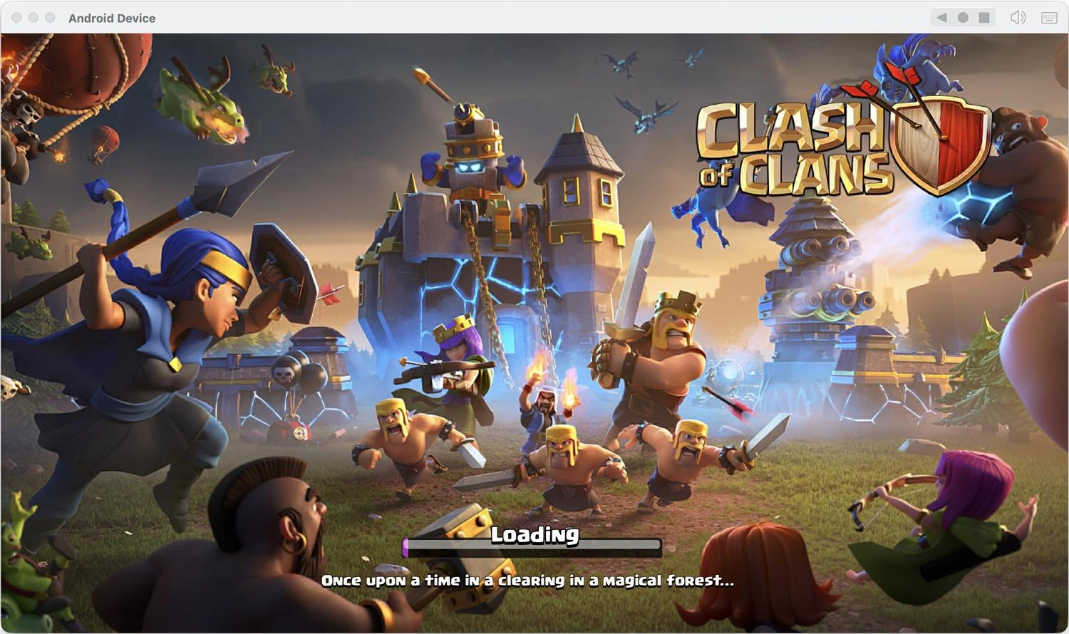 Clash of Clans on Mac