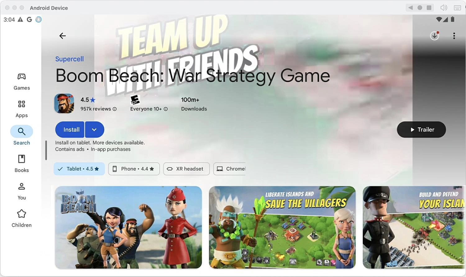 boom beach on mac