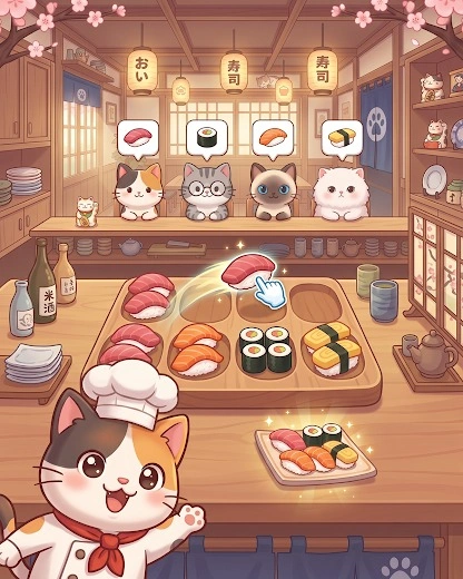 Sushi Cat Match beginner guide