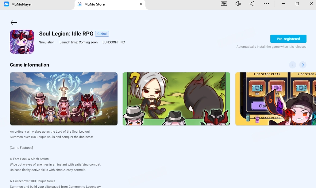 Soul Legion: Idle RPG PC
