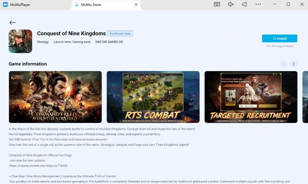 conquest of 9 kingdoms PC
