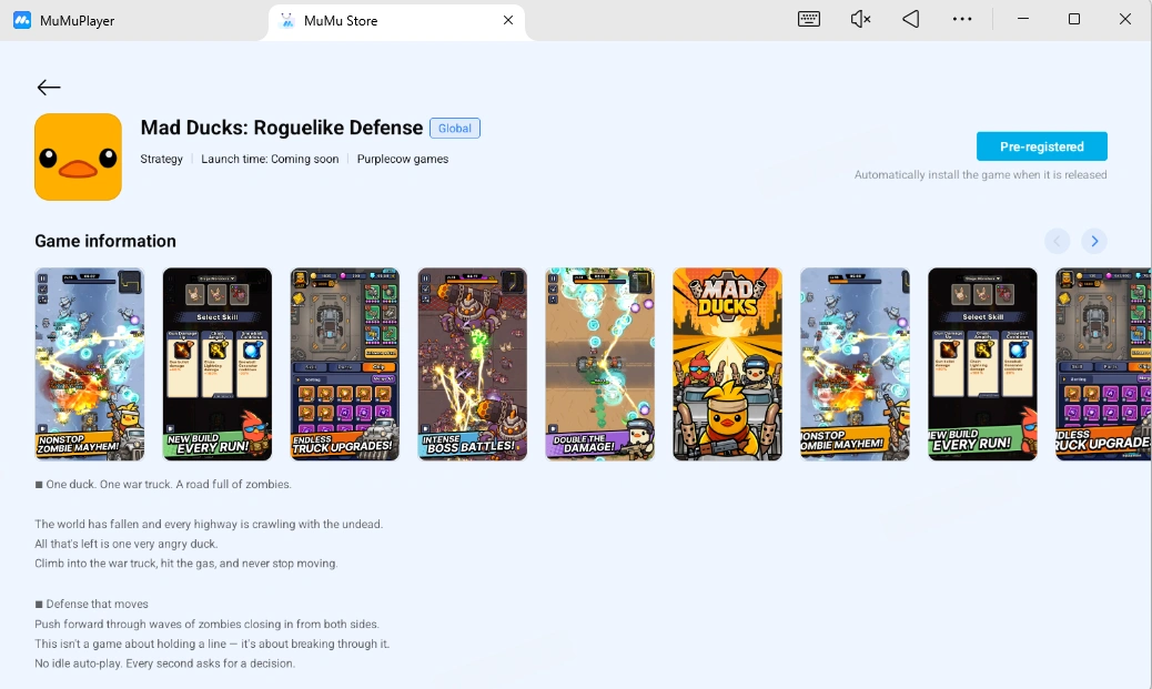 Mad Ducks: Roguelike Defense PC