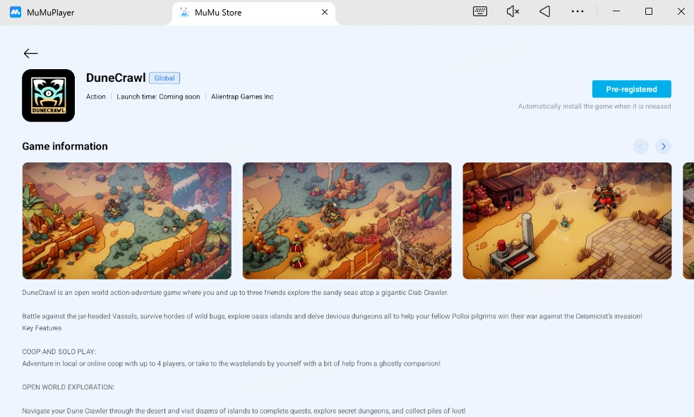 DuneCrawl PC