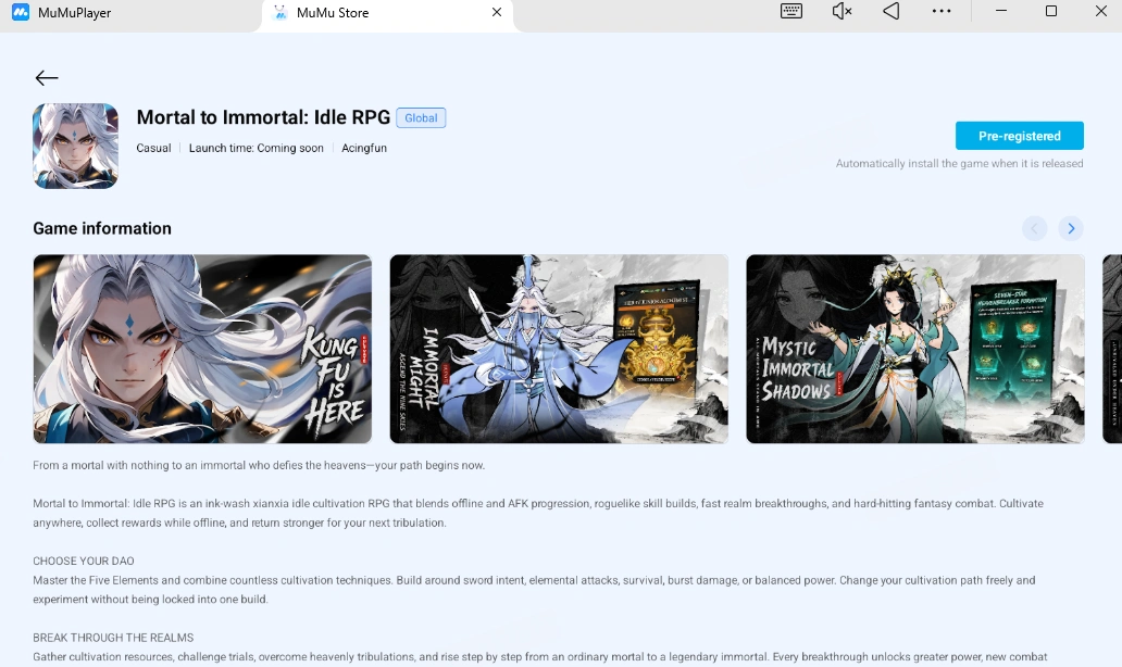 Mortal to Immortal: Idle RPG ПК