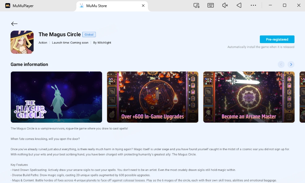 Play The Magus Circle on PC and Mac