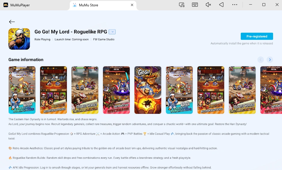 Играйте в Go Go! My Lord на ПК и Mac