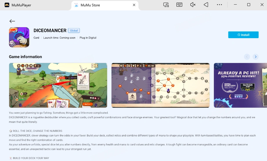 Play DICEOMANCER on PC and Mac