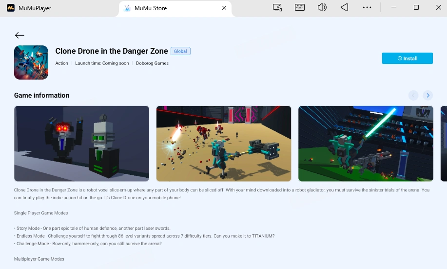 Играйте в Clone Drone in the Danger Zone на ПК и Mac